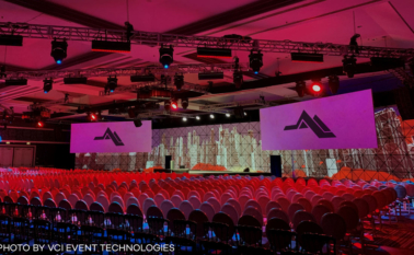 Borderless Projection Screens at conference