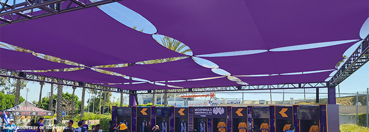 Stretch Shapes Shade Structures