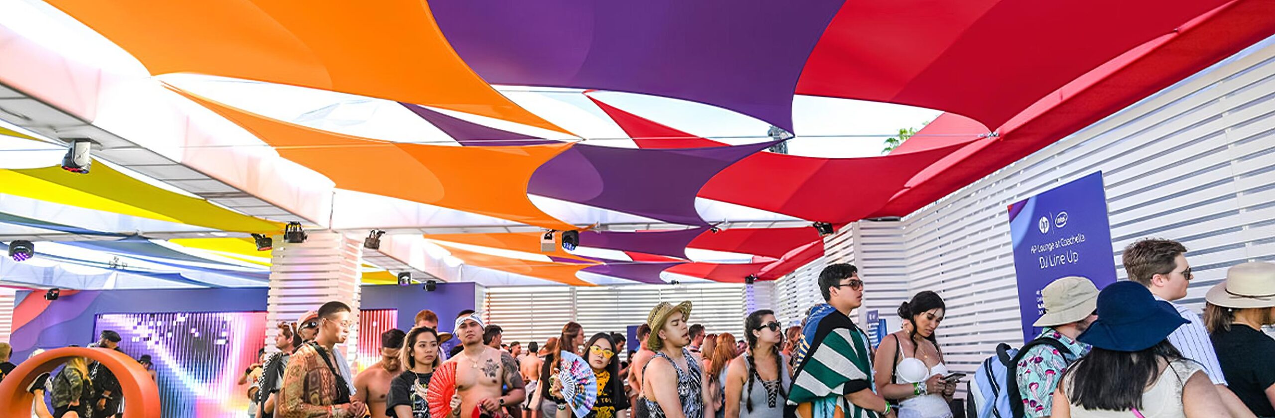 Coachella Portfolio Shade Structure